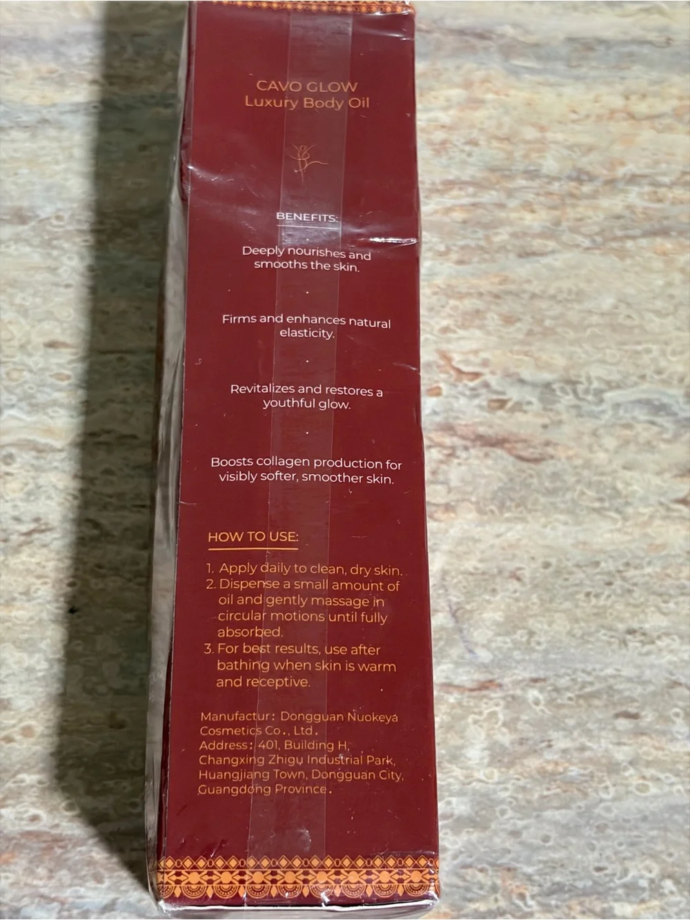 NIB CAVO Glow Luxury Body Oil -